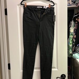Pleated skinny pants, black, size 29, never worn, tags still on